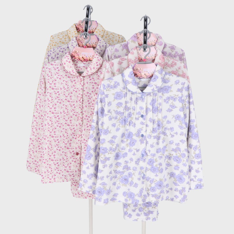 婦人裏起毛パジャマ