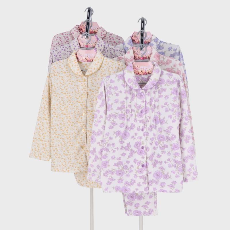 婦人裏起毛パジャマLL寸