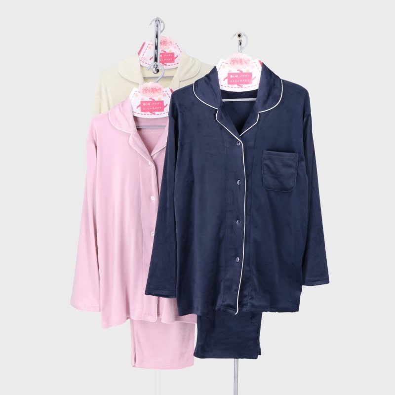 婦人ストレッチベロアパジャマ