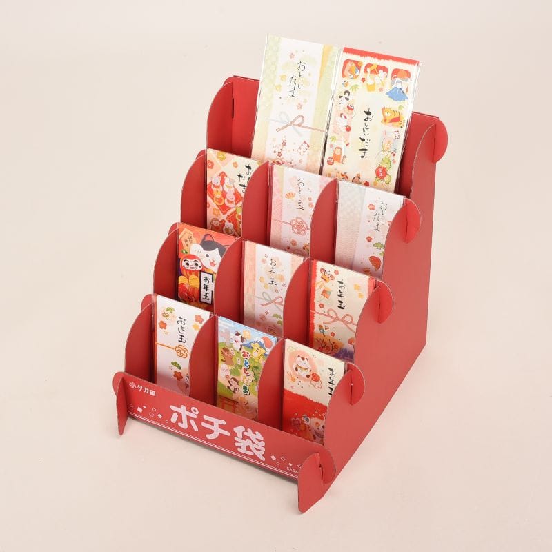 絵入りポチ袋11点ディスプレイセット