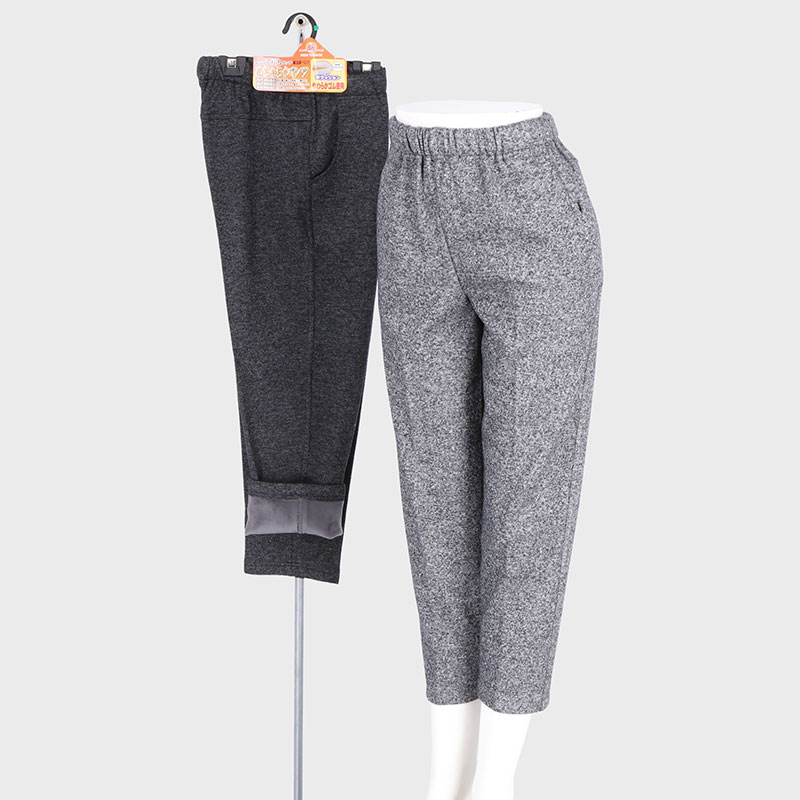 婦人ふんわりタッチ裏ベロアめちゃらくパンツ60