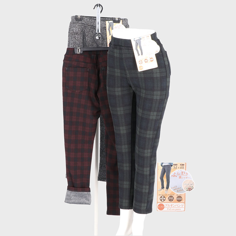 婦人シアバターシャギーパンツ