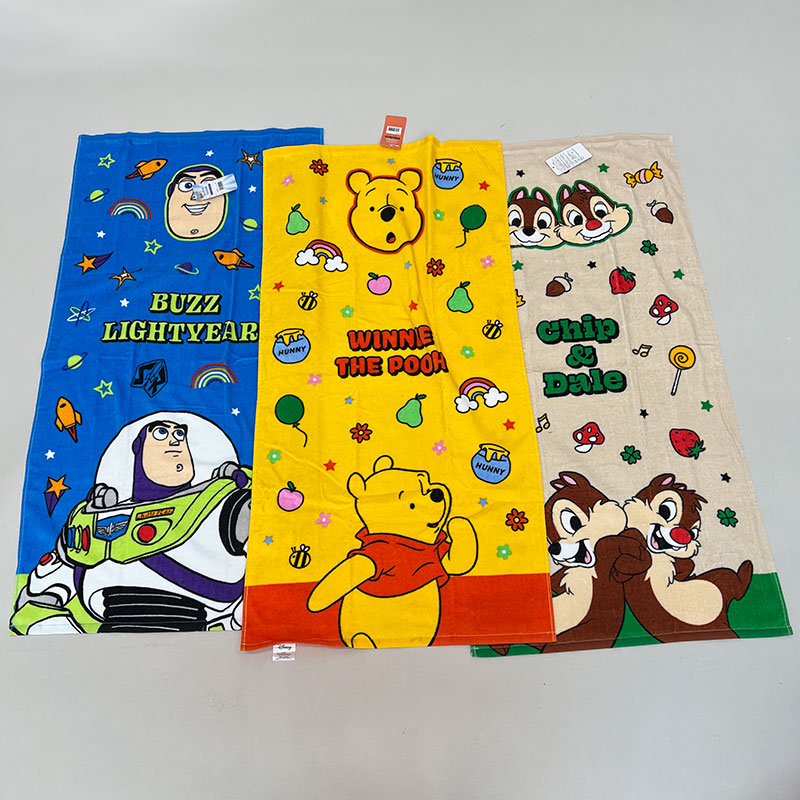 ディズニーコンパクトバスタオル