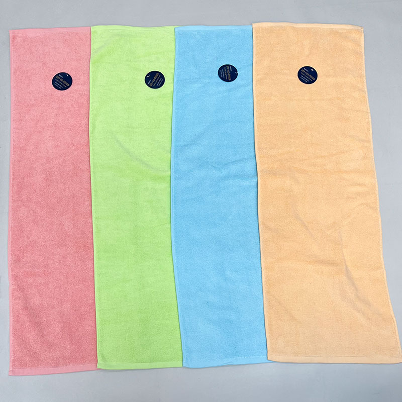 厚手カラーロングタオル