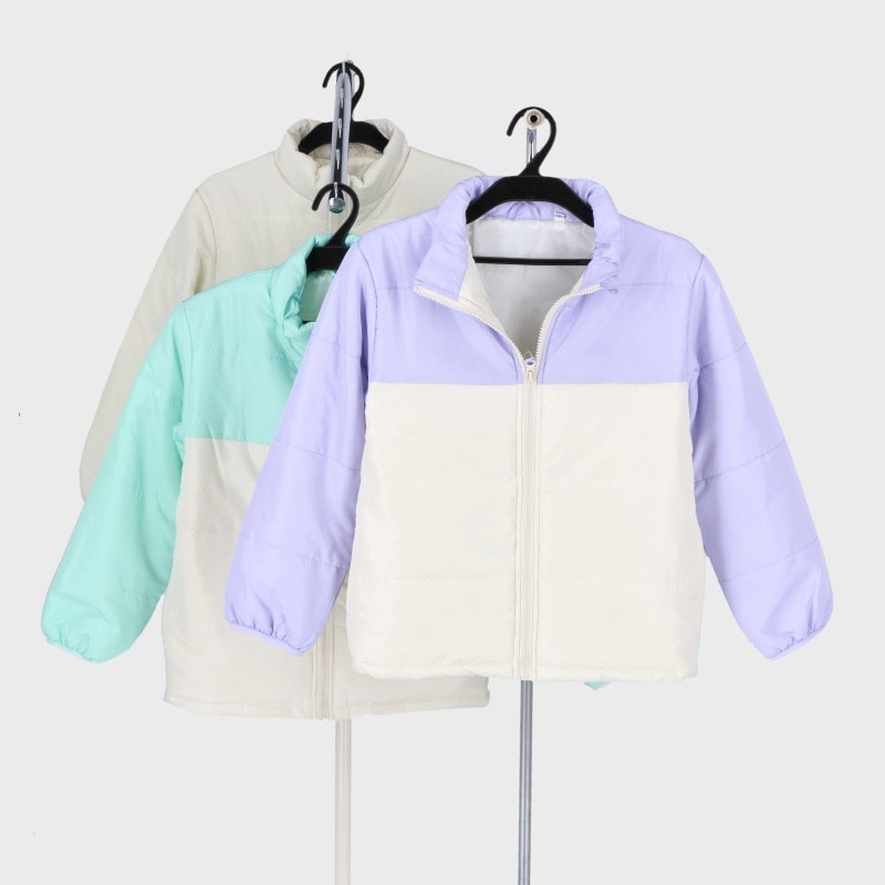 女児合寸中綿ジャケット