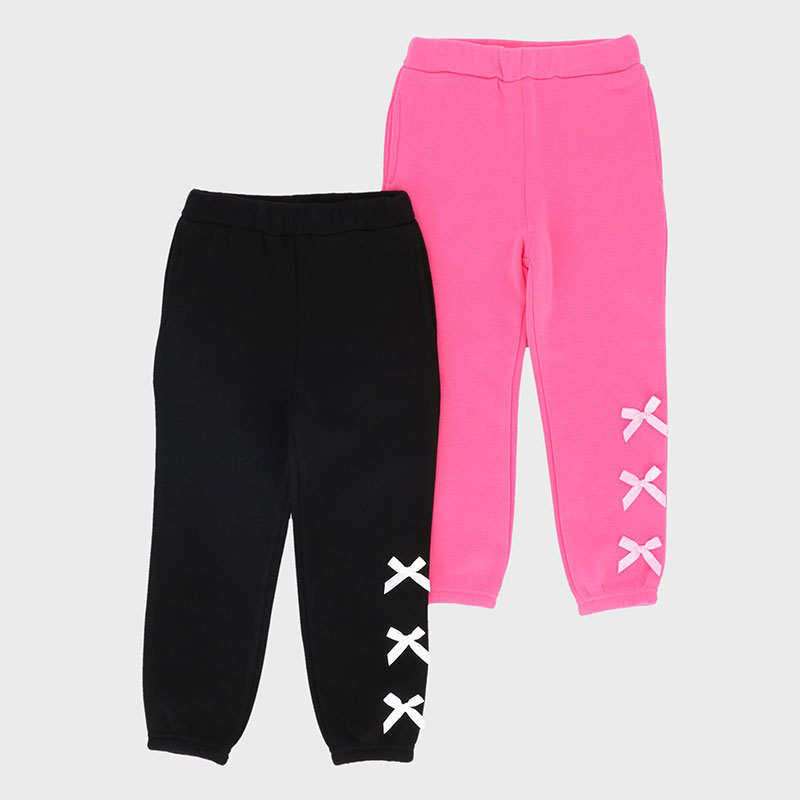 女児小寸裏起毛パンツ