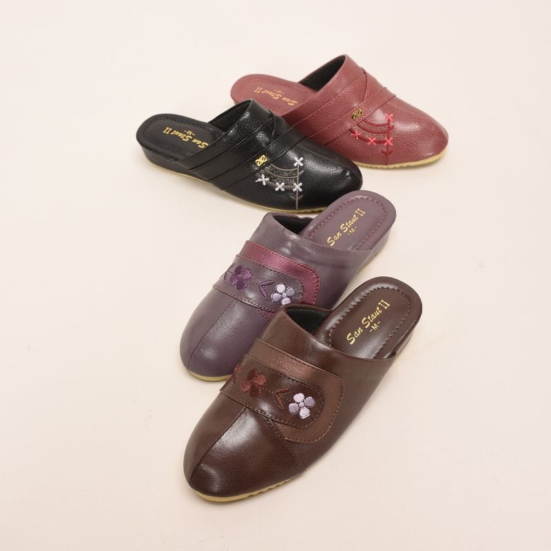 婦人前閉じスパイク底サンダル(4型)