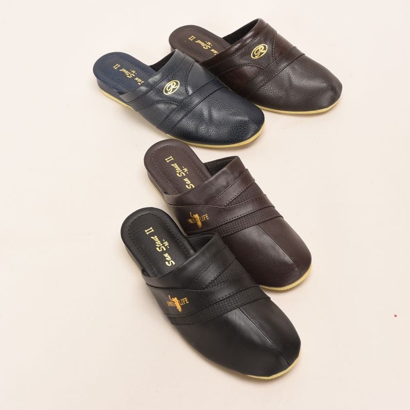 紳士前閉じヘップサンダル(スパイク底)