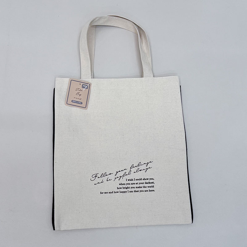 パイピングトートバッグ