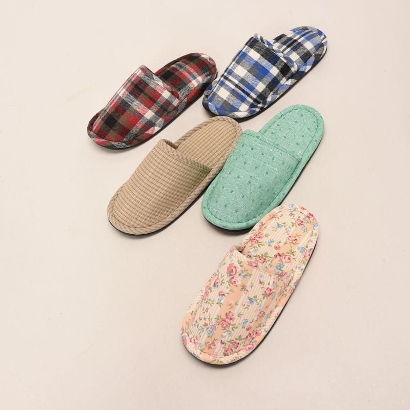 高級外縫スリッパ柄込み