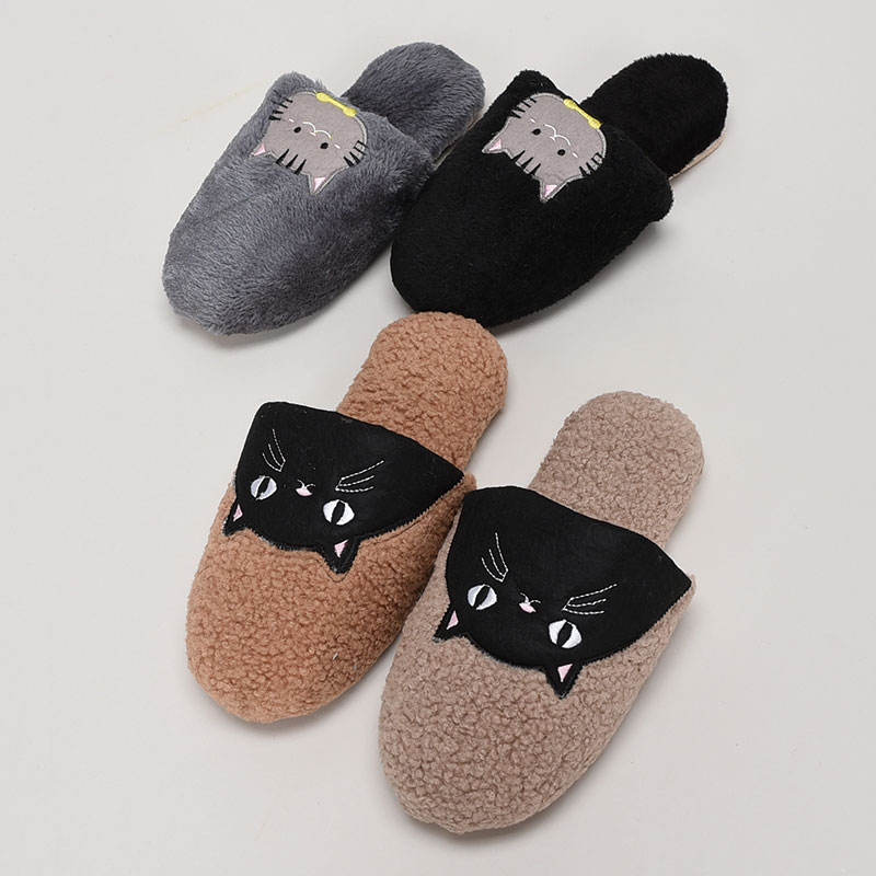 婦人ネコボアスリッパB