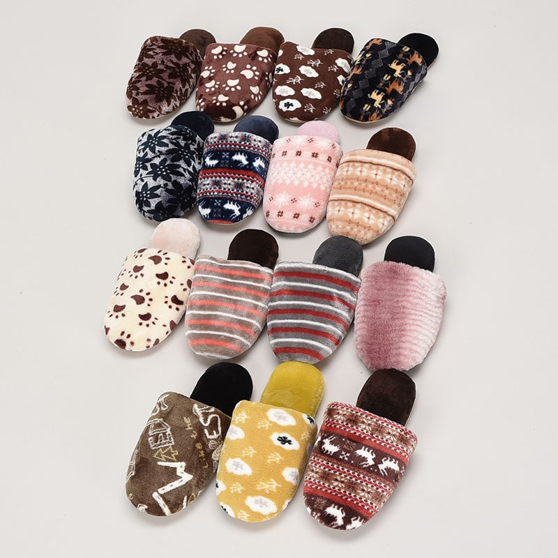 特価柄込ボアスリッパ