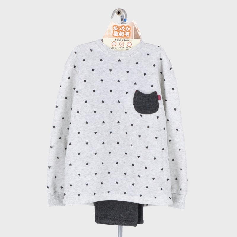 女児裏起毛スーツ