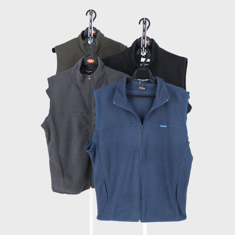 紳士フリースベスト