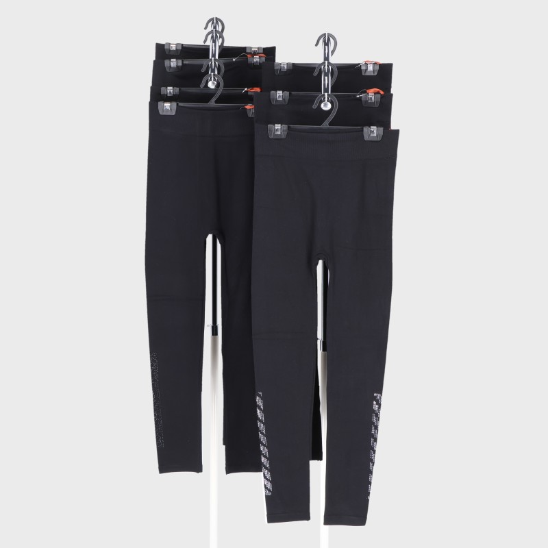 婦人綿混サイドハピス裏起毛レギンス