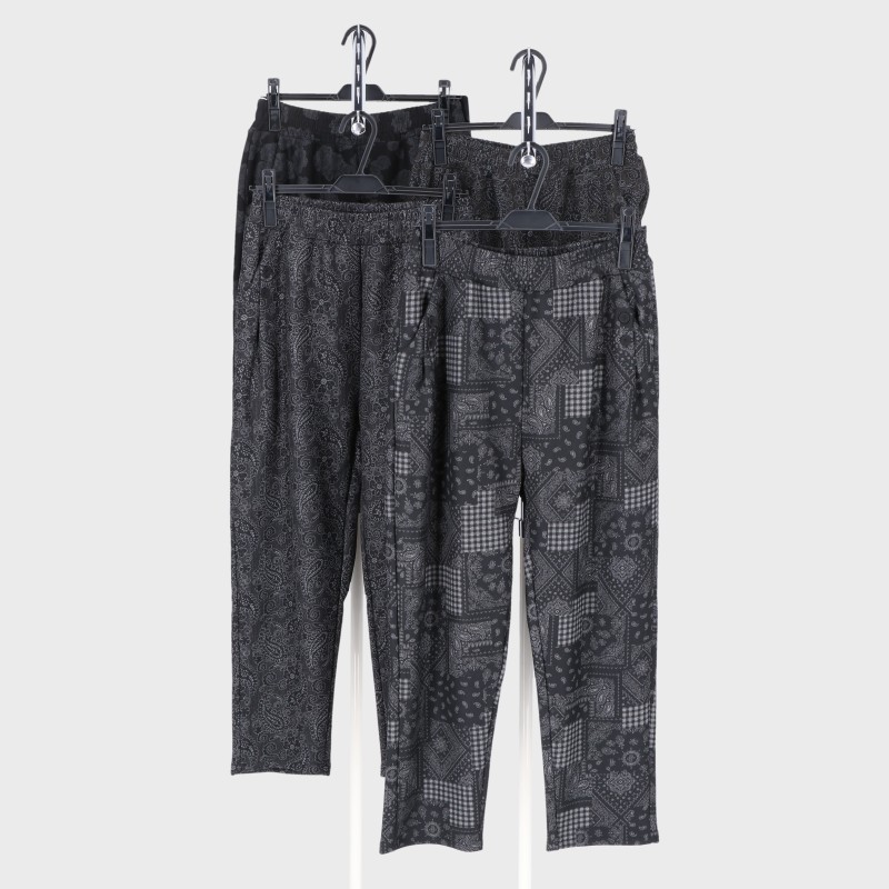 婦人裏起毛プリントパンツ