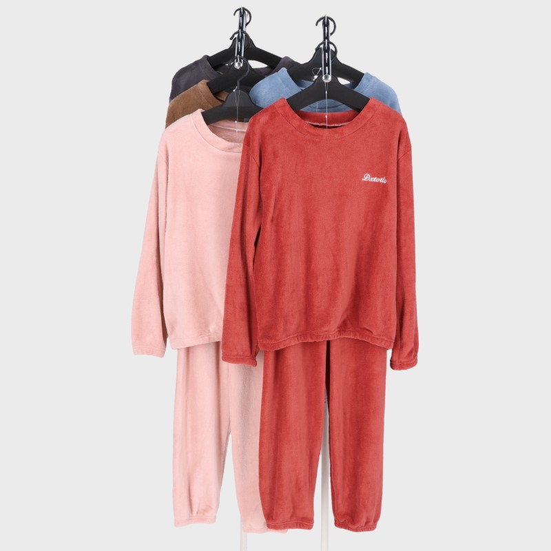 婦人もこもこ上下スーツ