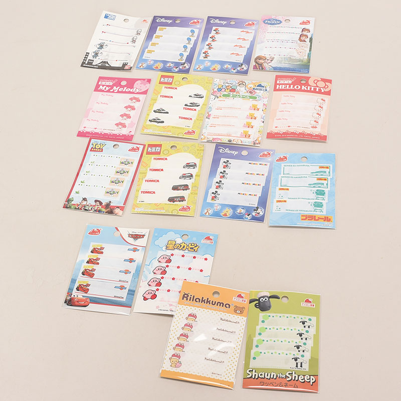 キャラネームラベルセット