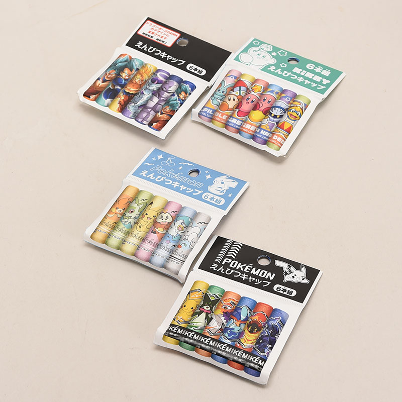 キャラ鉛筆キャップ