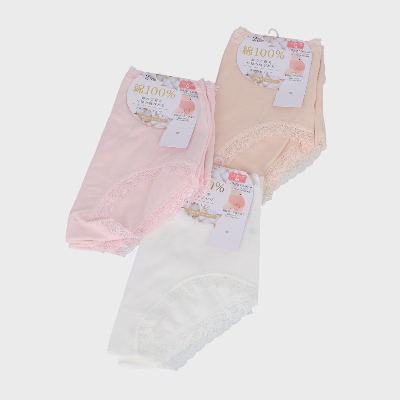 婦人2P二重ガーゼショーツ