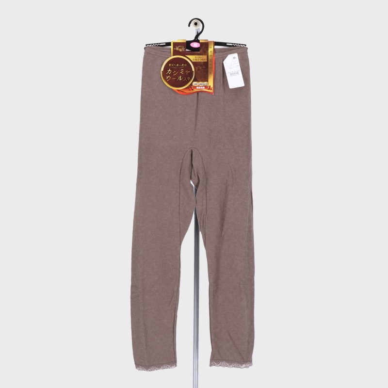 婦人温暖力プレミアムウール8分ボトム