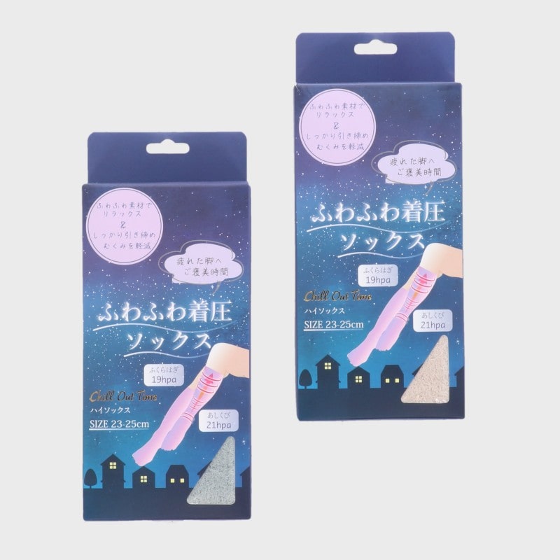 婦人ふわふわ着圧ソックス