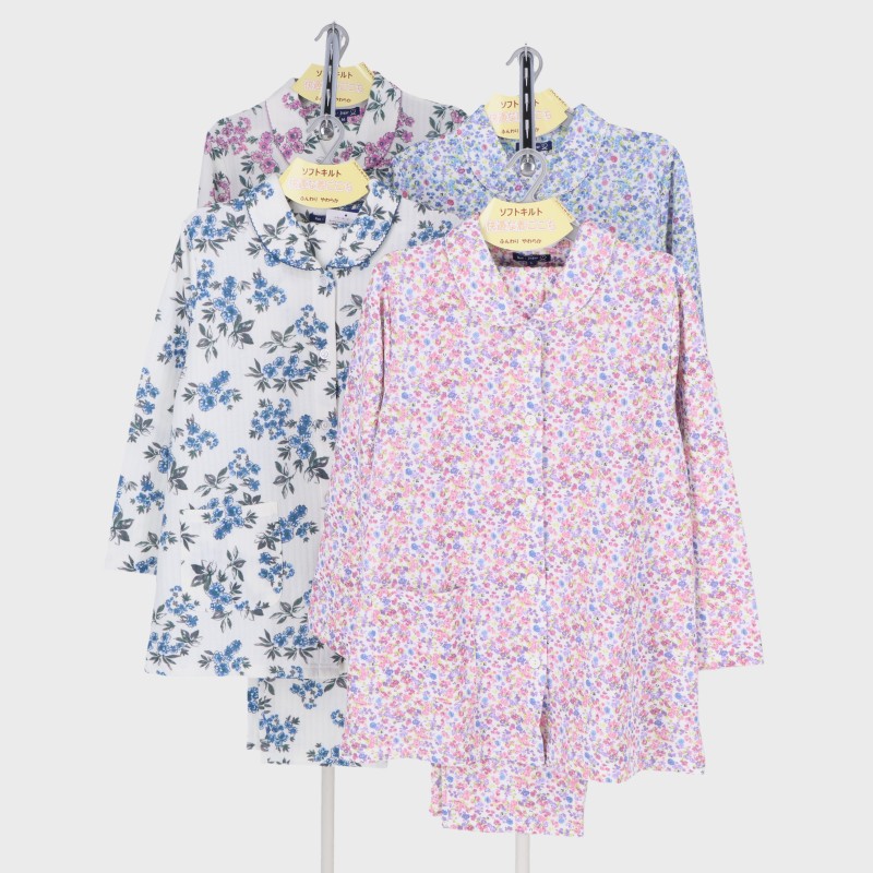 婦人キルトパジャマ