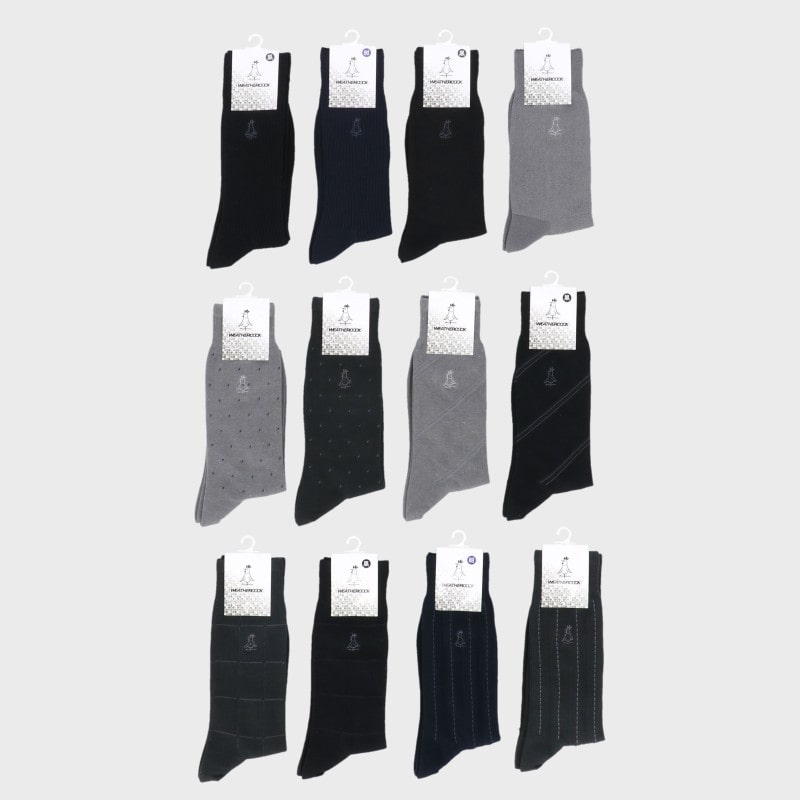 紳士ウエザーコック ビジカジソックス