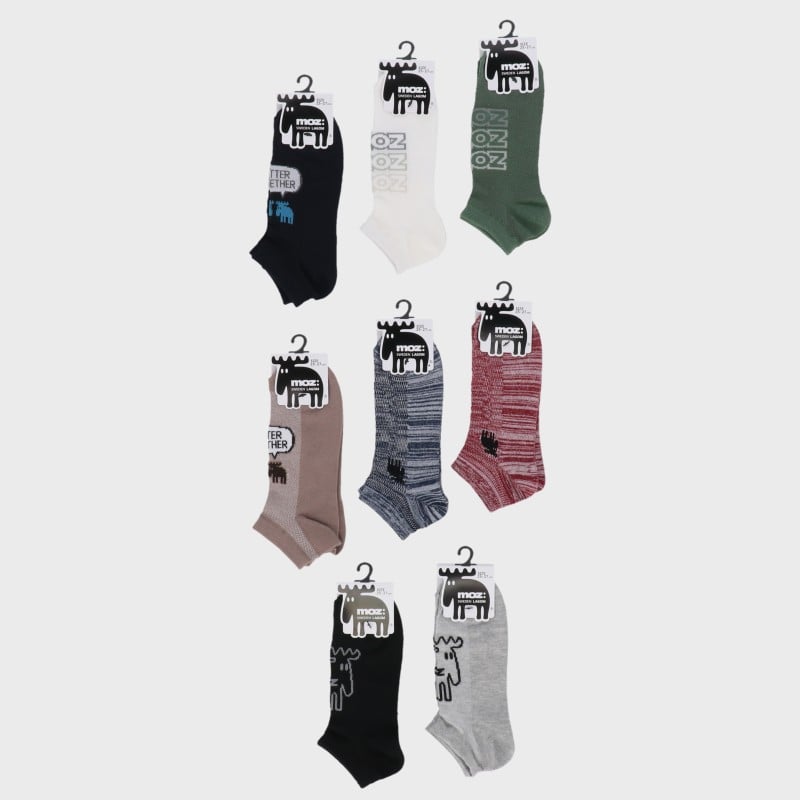 紳士MOZスニーカー・ショートソックス