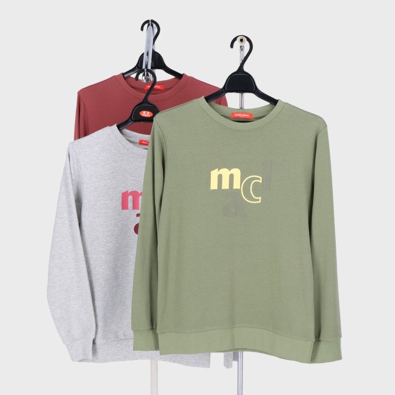 婦人ブランド裏毛スウェット