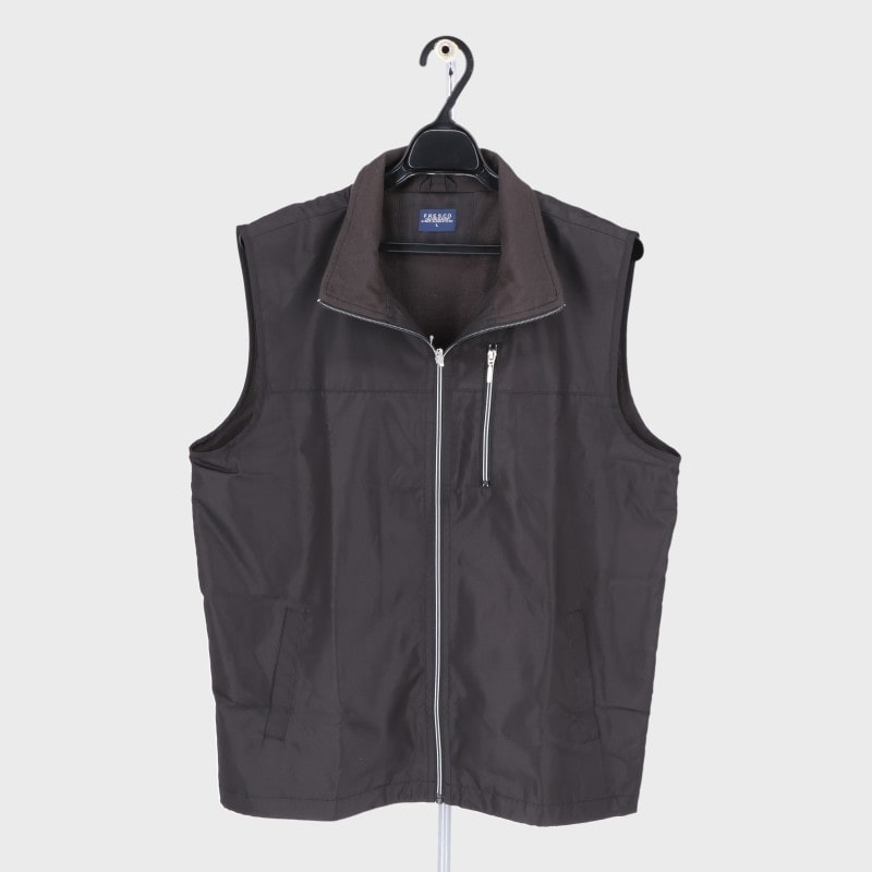 紳士裏フリースベスト