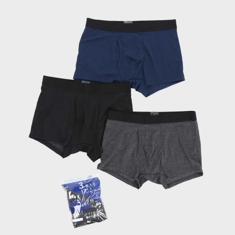 紳士ボクサーパンツ3枚組