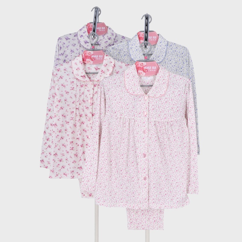 婦人天竺パジャマ