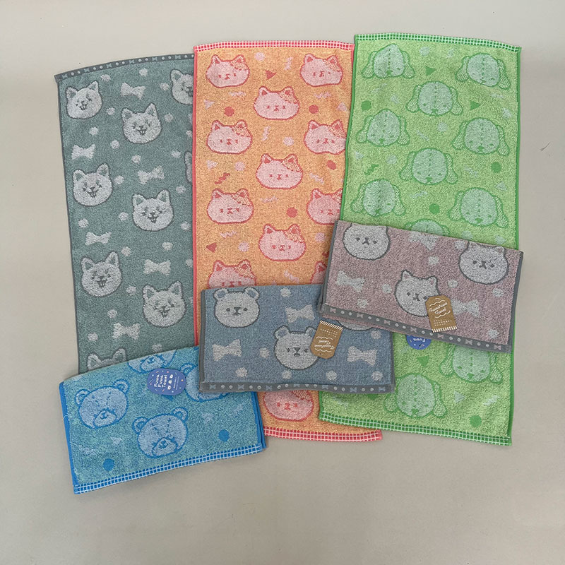 特価無撚糸フェイスタオル込み