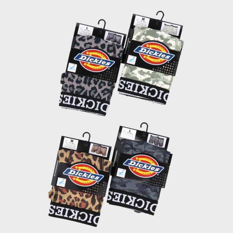 紳士ディッキーズベア天メッシュボクサー(柄)