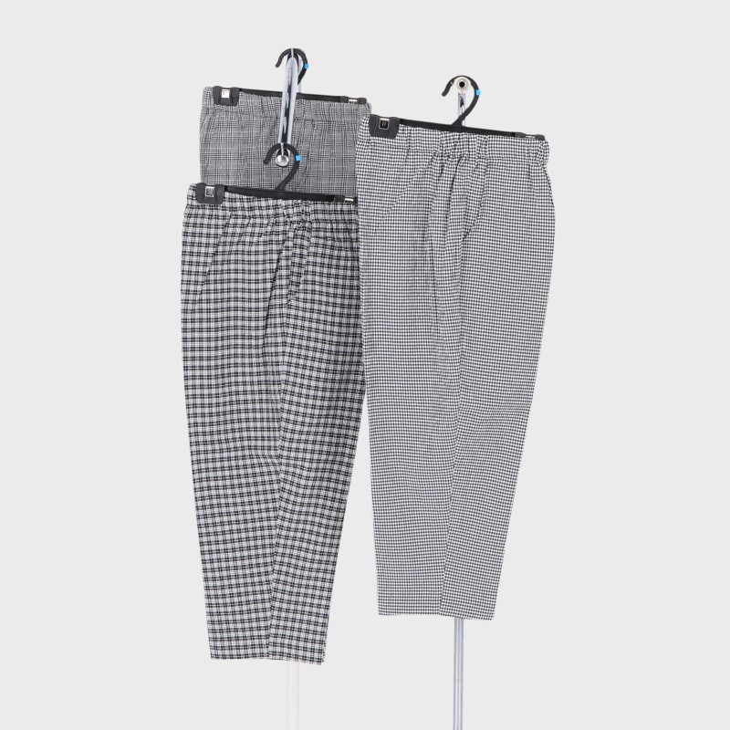 婦人日本製両ポケ7丈フリーパンツ