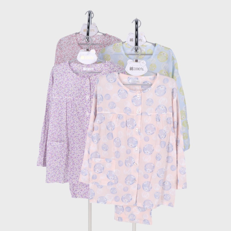 婦人綿楊柳パジャマ