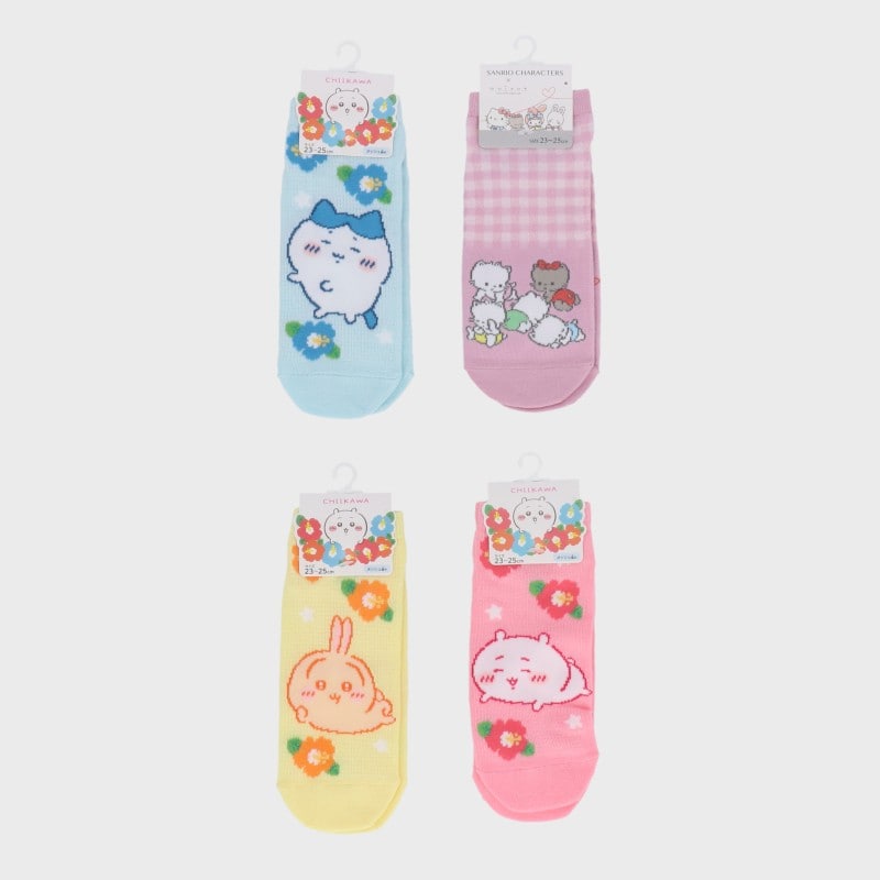 婦人ちいかわソックス メッシュ