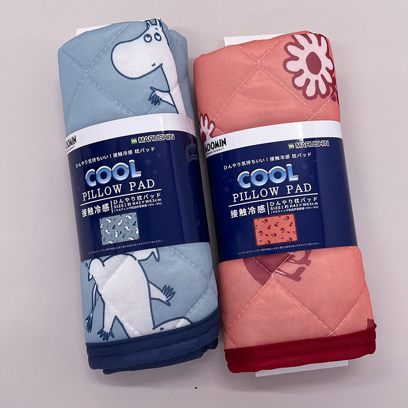 ムーミンひんやり枕パッド