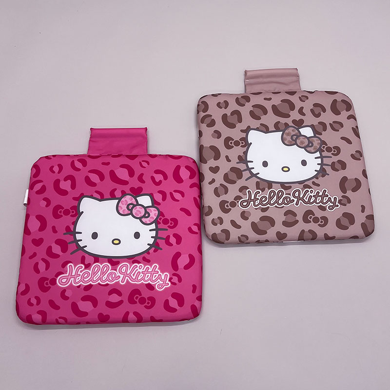 キティカーレオパードシートクッション