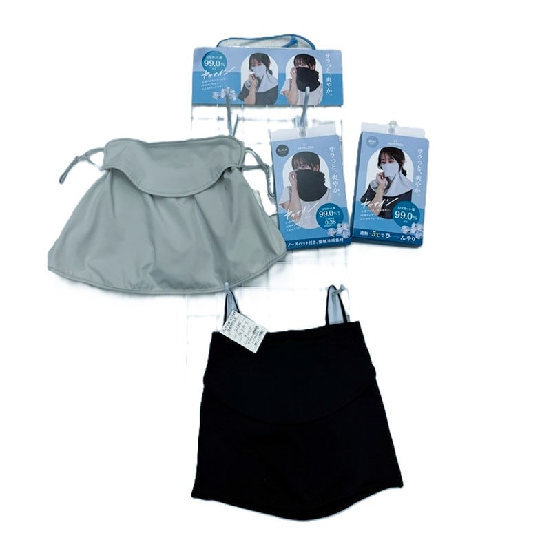 UVフェイスカバーヤケナイン(什器つき)