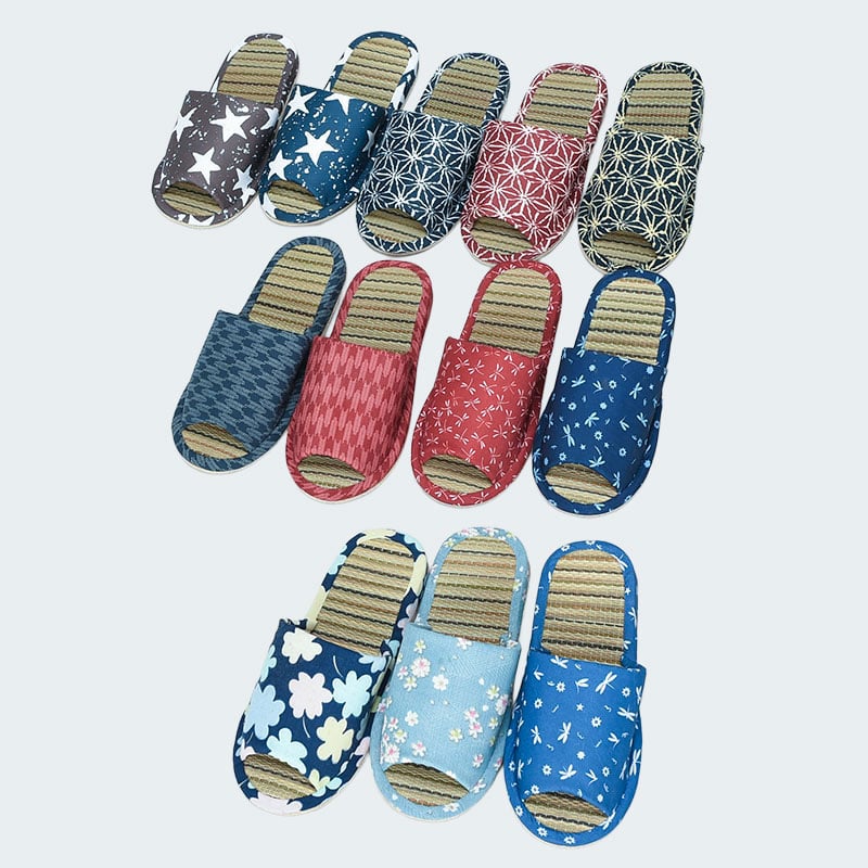 婦人特価外縫畳スリッパ