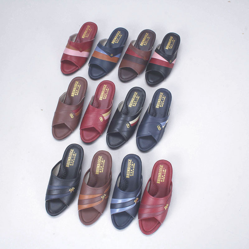 特価婦人前開きヘップサンダル活性炭入