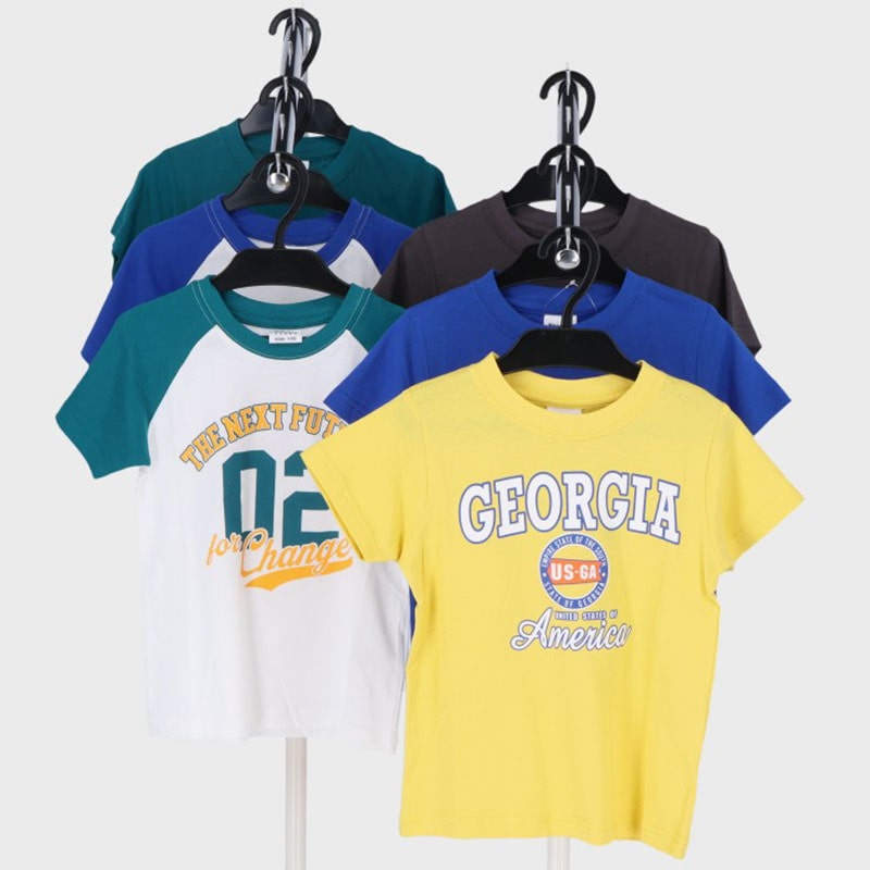 男児小寸半袖Tシャツ3柄