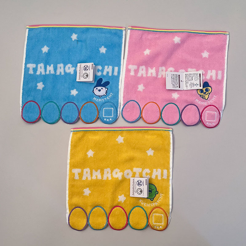 新柄たまごっちミニタオル