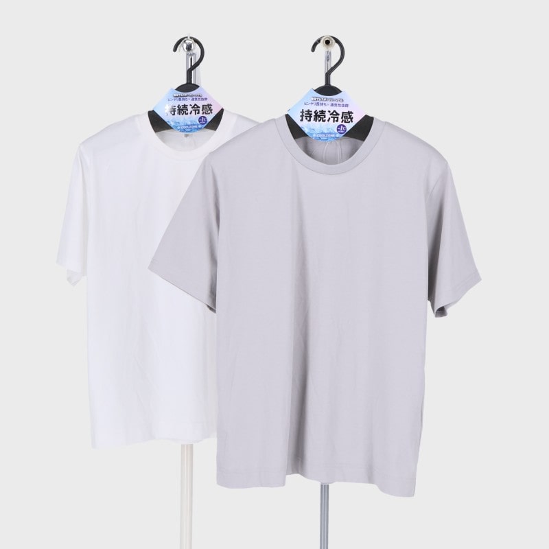 婦人半袖持続冷感Tシャツ