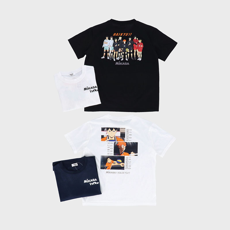 ハイキュー半袖Tシャツ2柄