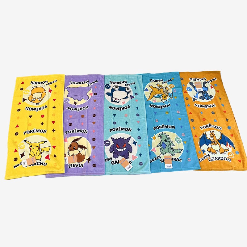 ポケモンフェイスタオル