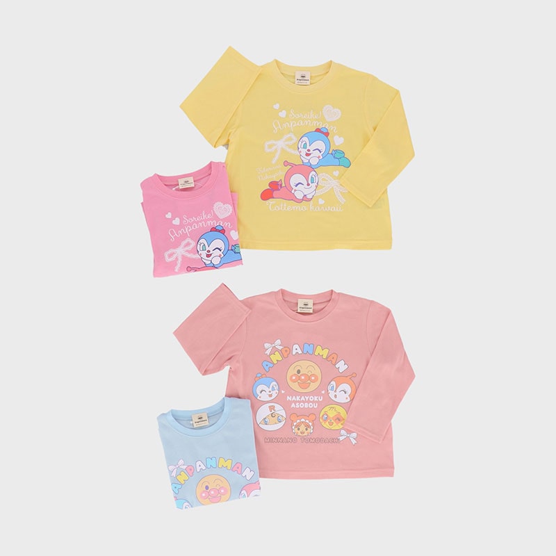 アンパンマン長袖Tシャツ2柄
