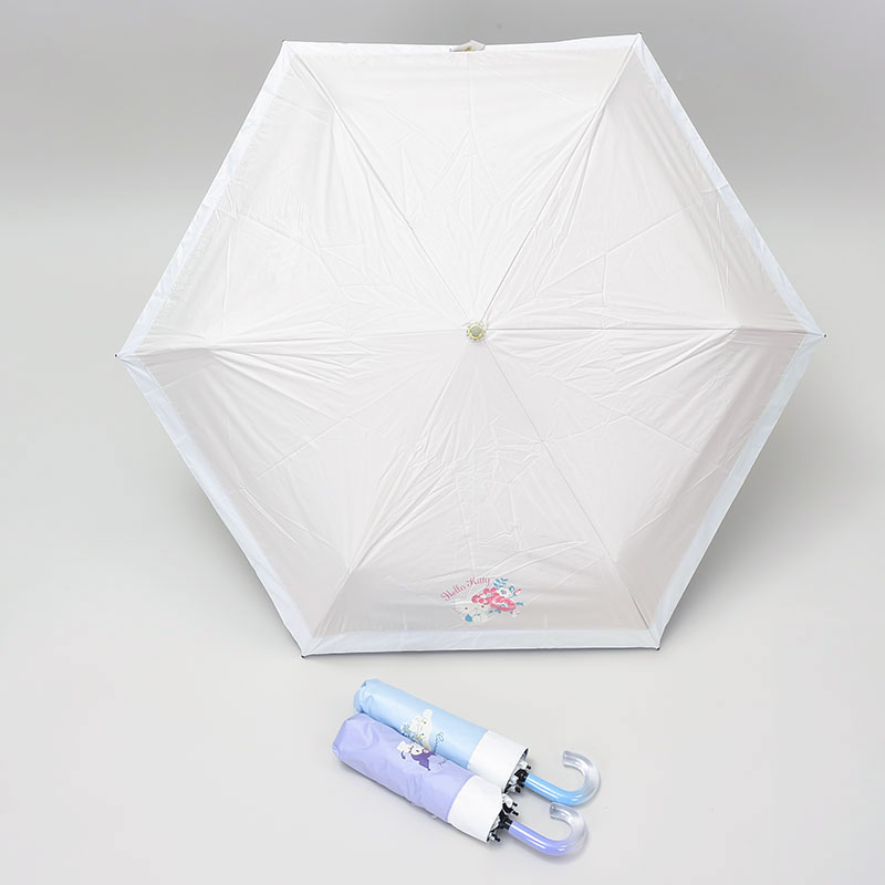 サンリオ晴雨兼用折り傘切替タイプ